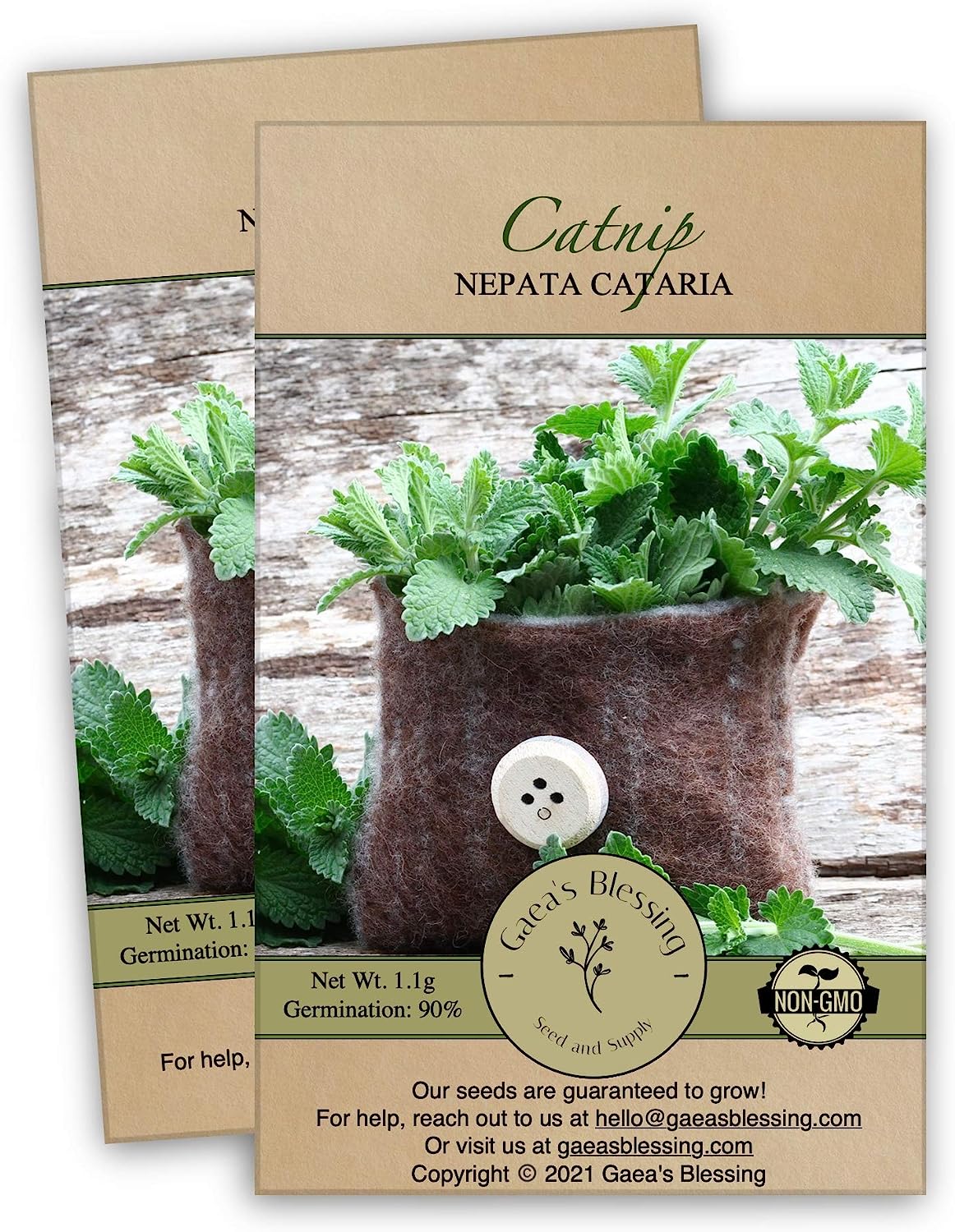 Gaea's Blessing Seeds - Catnip Seeds