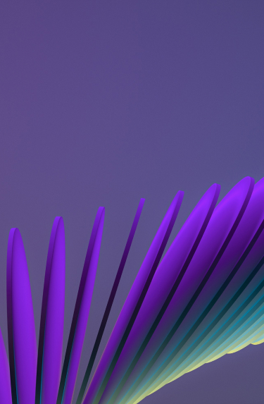 Abstract image of purple wings